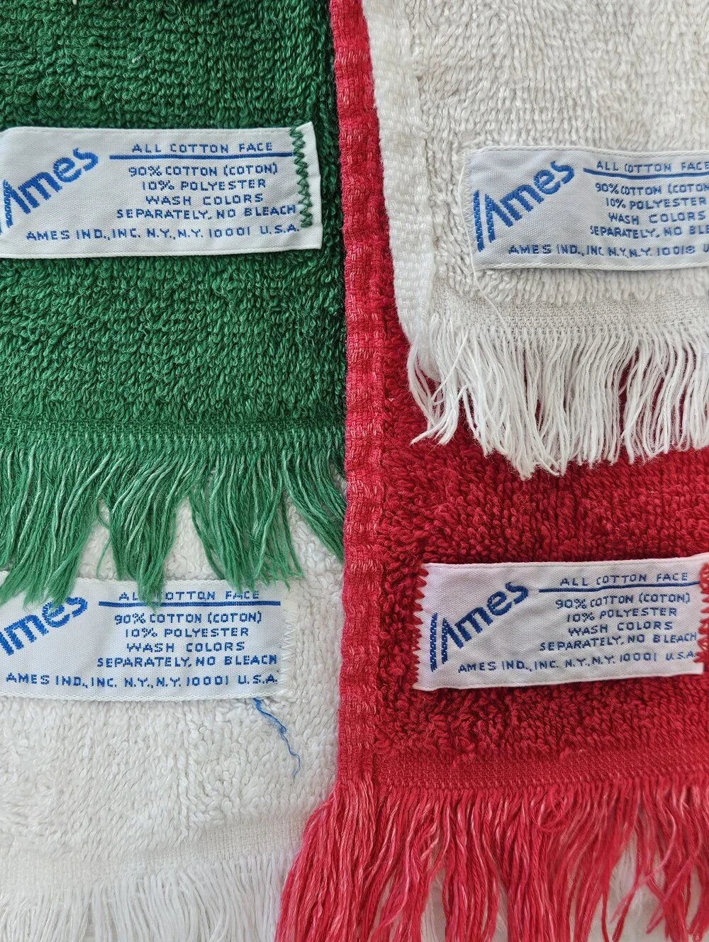 16 Christmas Themed Small Kitchen Bathroom Hand Towels with Various Embroidered